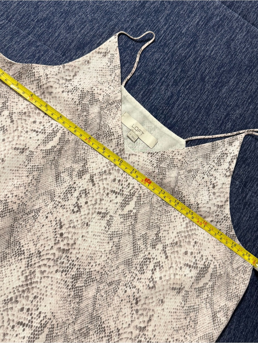 LOFT Snake Print Tank